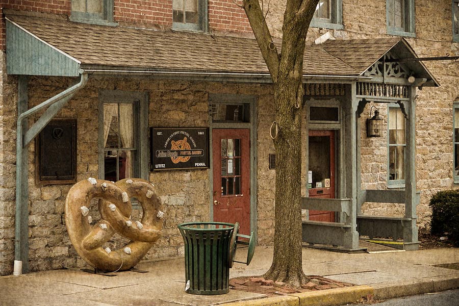 Pretzel Bakery in Lilitz, PA