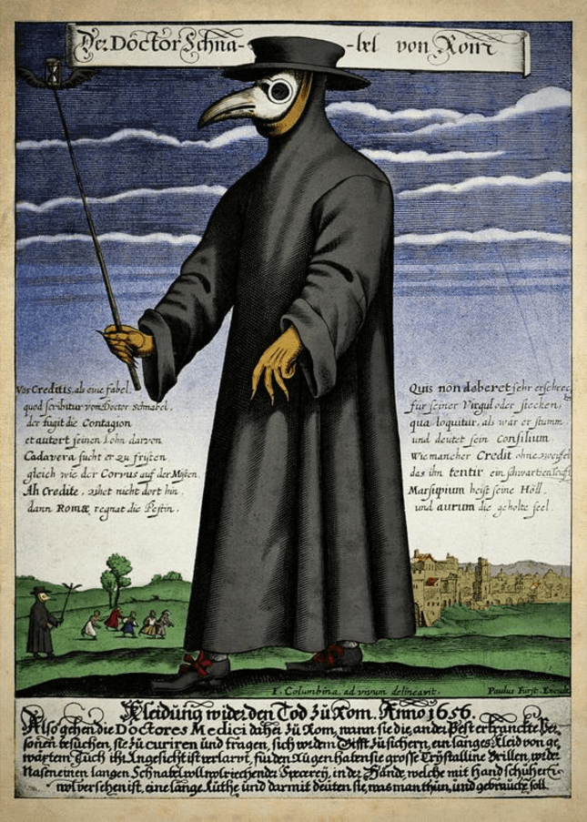 Rome, A Plague Doctor