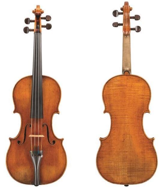 Stradivarius Sachs 1666. Recently Stradivarius violins sold between $2-8 million dollars.