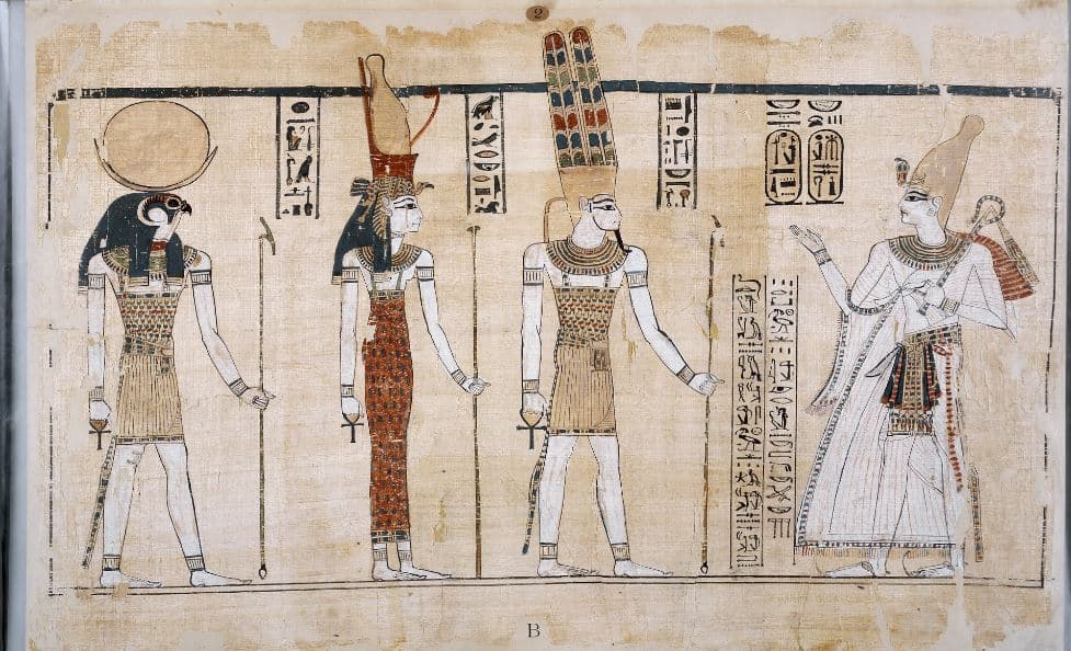 The Great Harris Papyrus containing a proto-Sleeping Beauty Story